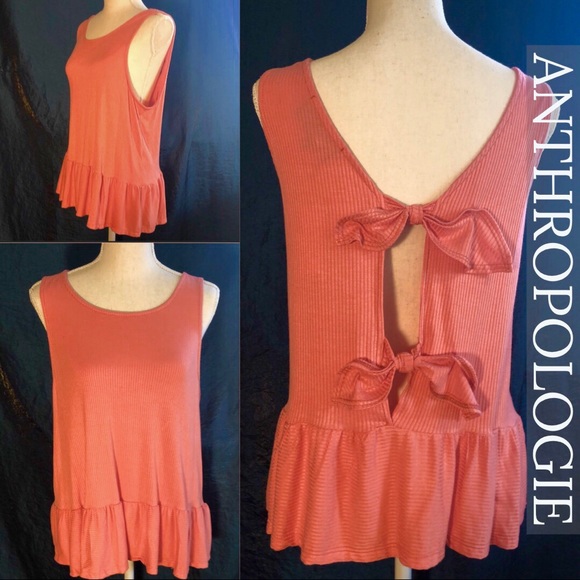 Anthropologie Tops - Hold. Sexy Anthro Tie Back Top